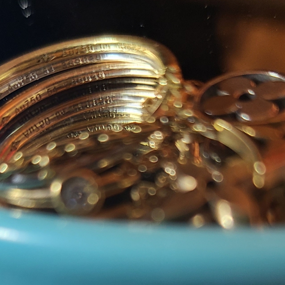 Louis Vuitton Bagues M.Idylle 3ors size 053=6.5 Triple Ring Berg Monogram SOLD